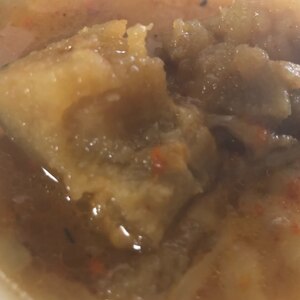 里芋のキムチスープ